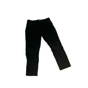 Gap slim cropped black pants two way stretch size 8R
